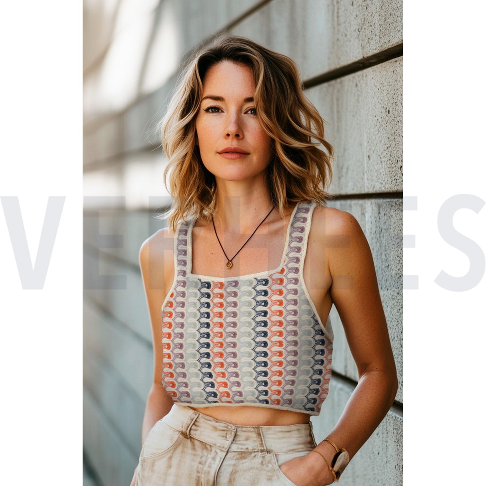 CROCHET NAVY / BRIQUE (high resolution) #7