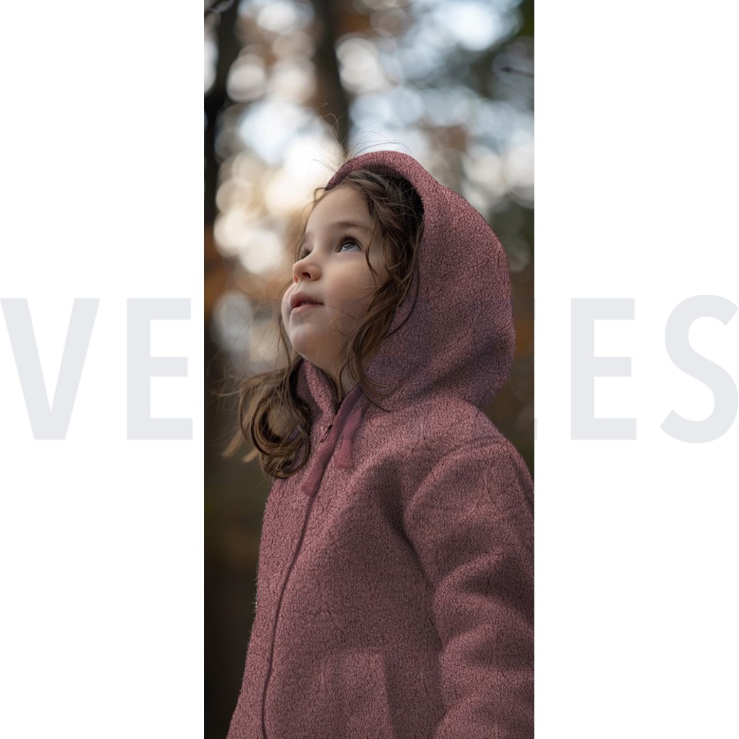 TEDDY HEARTS MAUVE #7