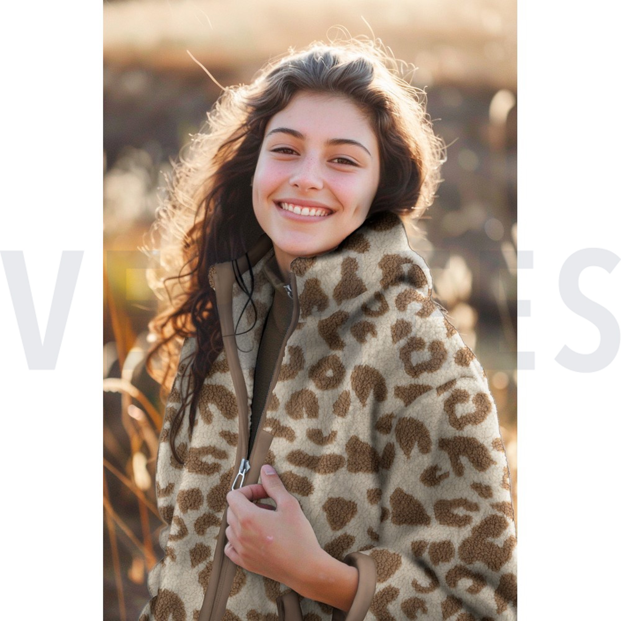TEDDY ANIMAL SKIN TAUPE (high resolution) #7