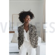 JACQUARD ANIMAL SKIN BEIGE (thumbnail) #7