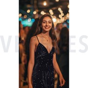 SEQUINS VELVET NAVY (thumbnail) #7