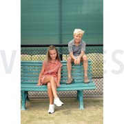 COTTON TOWELLING YARN DYED STRIPES PINK / FUCHSIA (thumbnail) #7