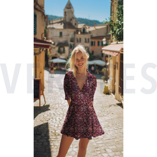 HANDCRAFTED BATIK VISCOSE GREEN #7