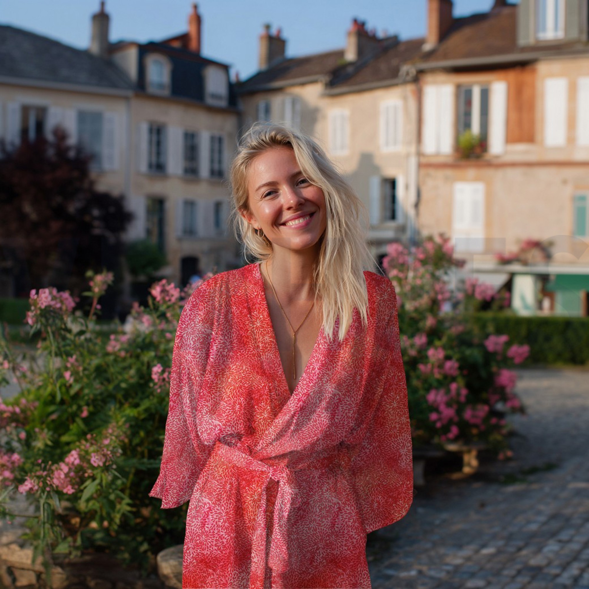 HANDCRAFTED BATIK VISCOSE TURQUOISE (high resolution) #7