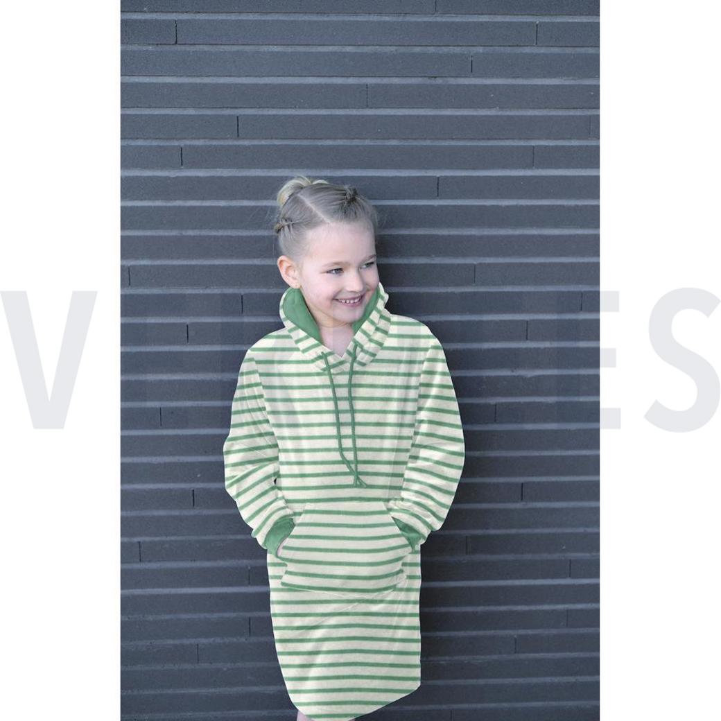 NICKY YARN DYED STRIPE SAND / ECRU #7