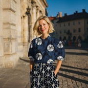 HANDCRAFTED BATIK COTTON NAVY (thumbnail) #7