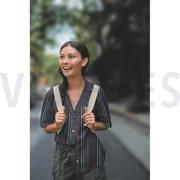 COTTON LUREX STRIPE NAVY (thumbnail) #7
