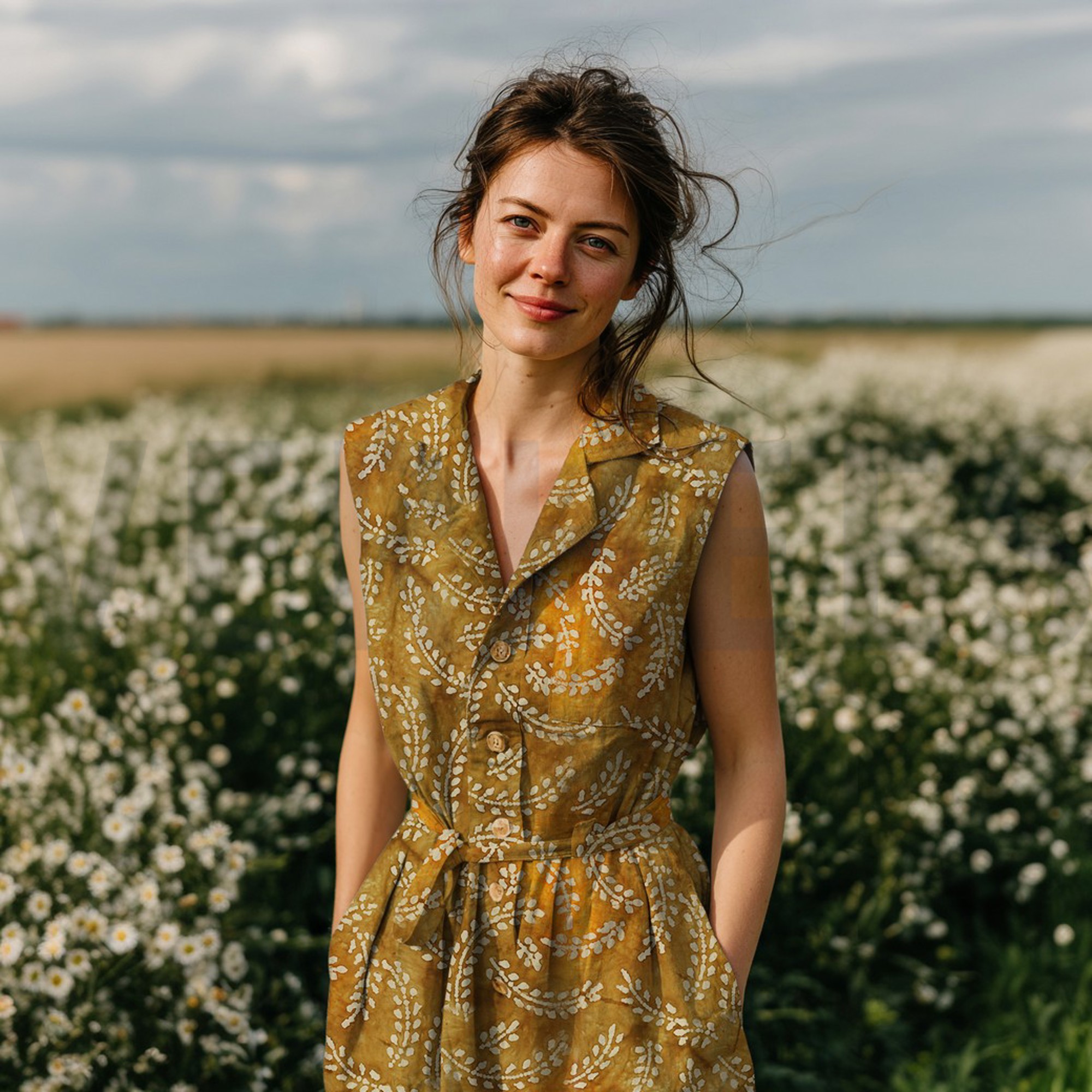 HANDCRAFTED BATIK COTTON GREEN (high resolution) #7