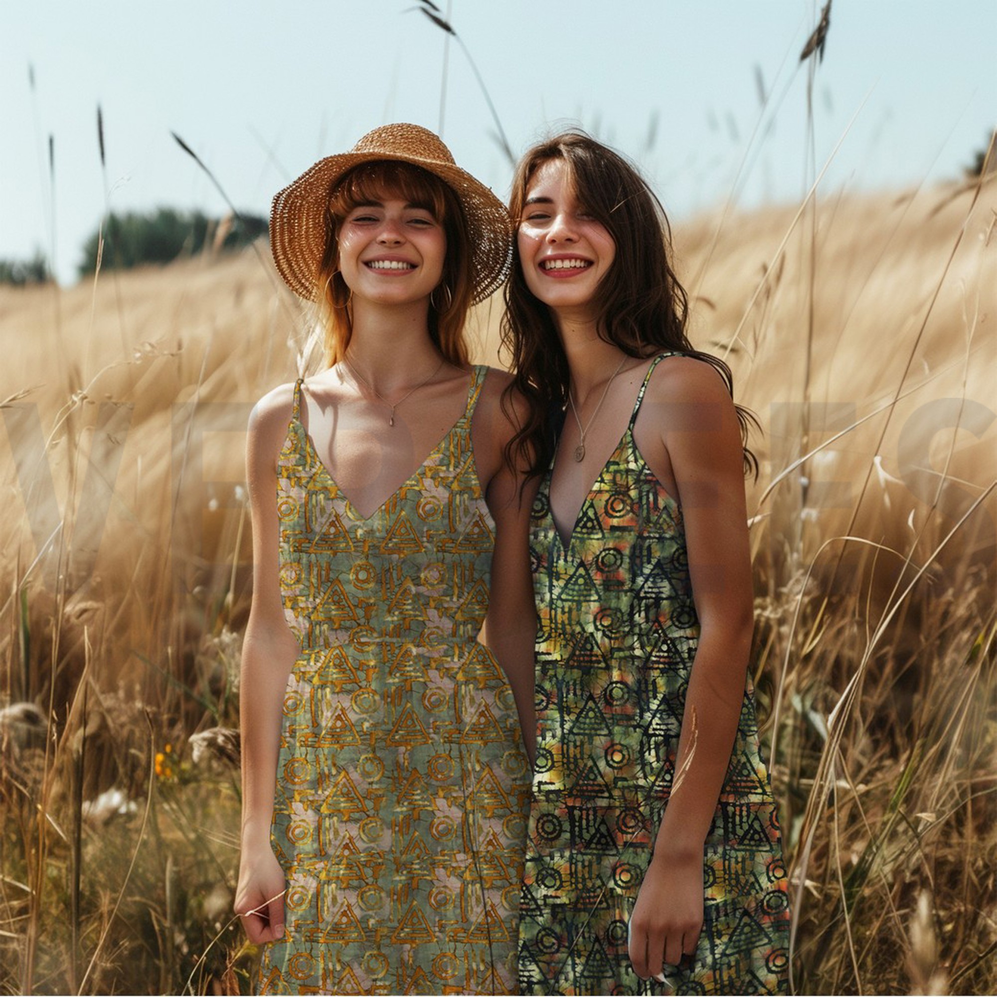 HANDCRAFTED BATIK COTTON GREEN (high resolution) #7