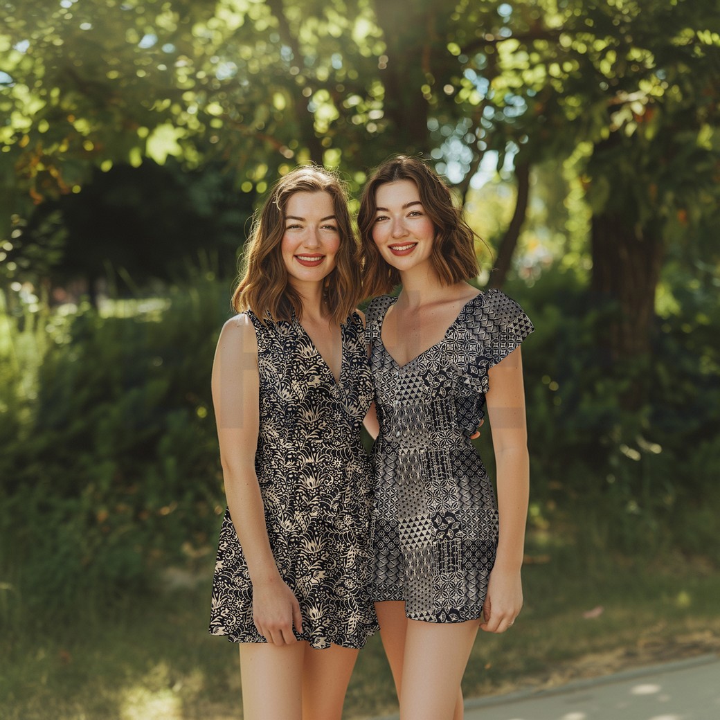 HANDCRAFTED BATIK COTTON NAVY #7