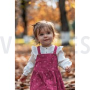 BABYCORD FOIL HEARTS NAVY (thumbnail) #7