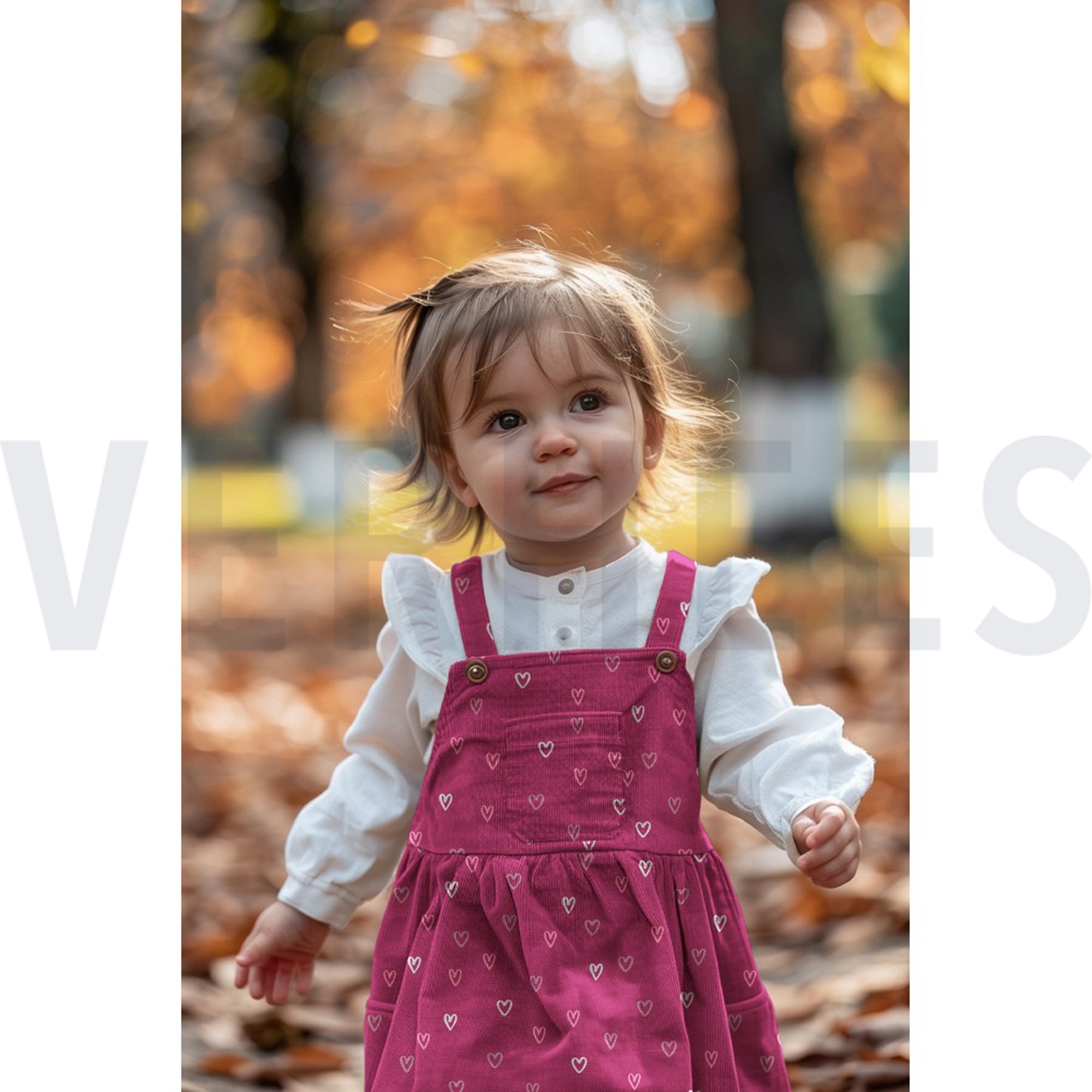 BABYCORD FOIL HEARTS FUCHSIA (high resolution) #7