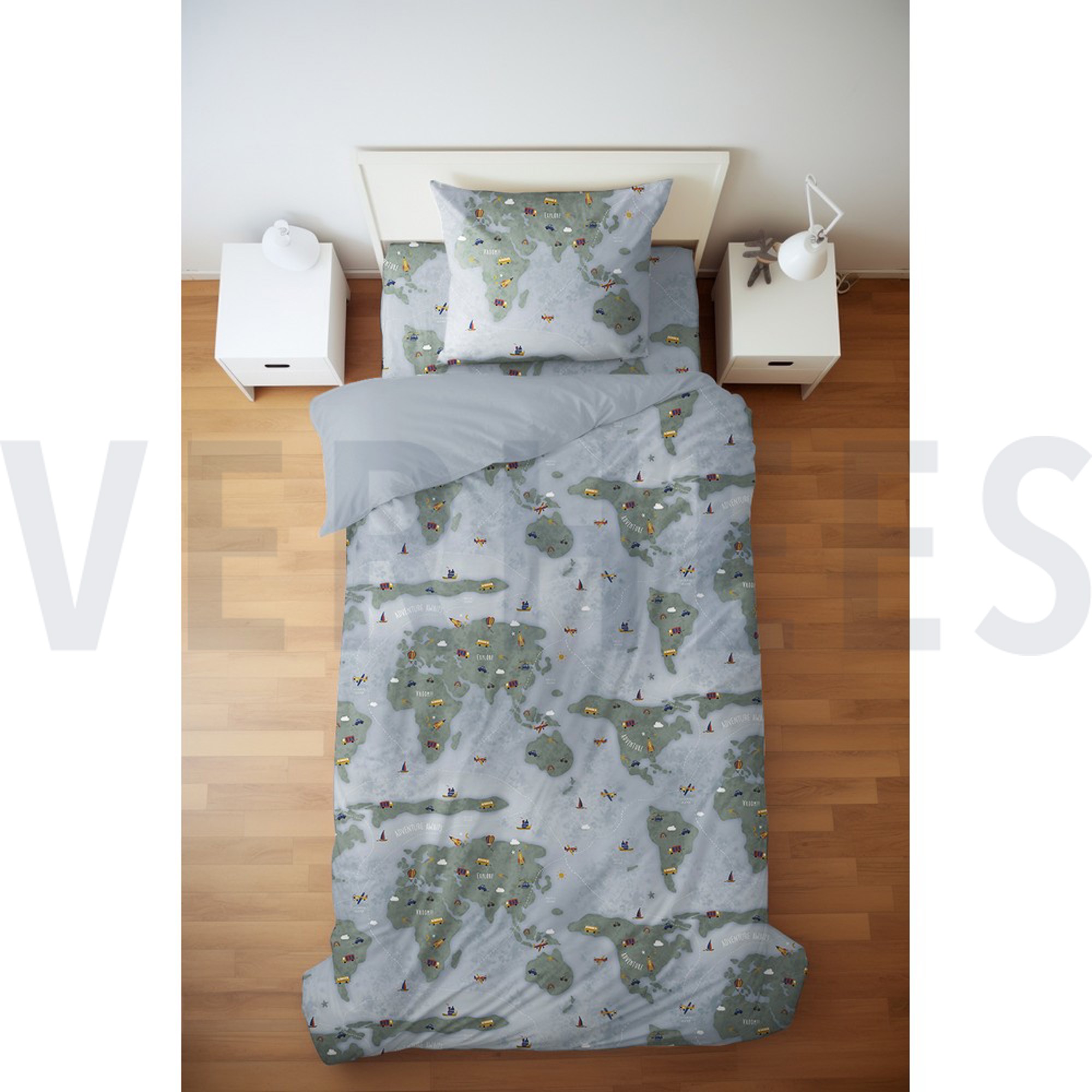 FINE POPLIN DIGITAL ADVENTURE MAP LIGHT BLUE (high resolution) #7