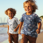JERSEY DIGITAL OCEAN ANIMALS BLUE (thumbnail) #7