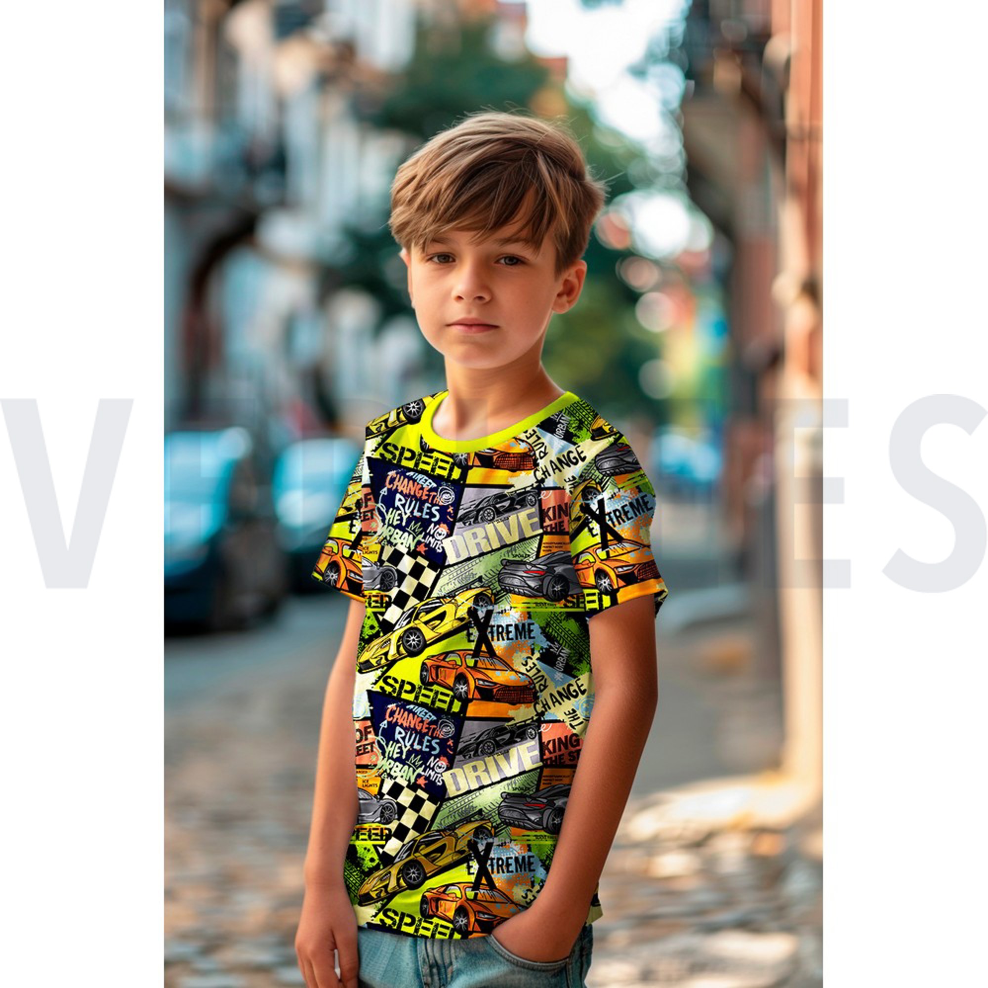 JERSEY DIGITAL FAST CARS MULTICOLOUR (high resolution) #7