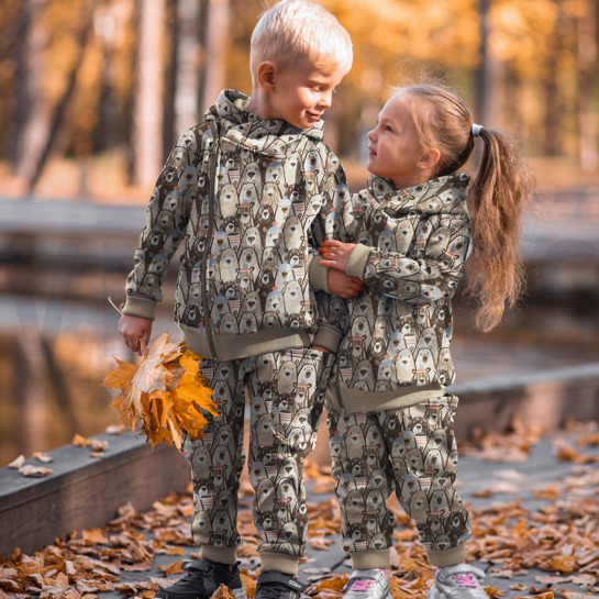 SWEAT DIGITAAL BEREN BEIGE #7