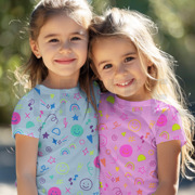 JERSEY NEON DOODLES LIGHT BLUE (thumbnail) #7