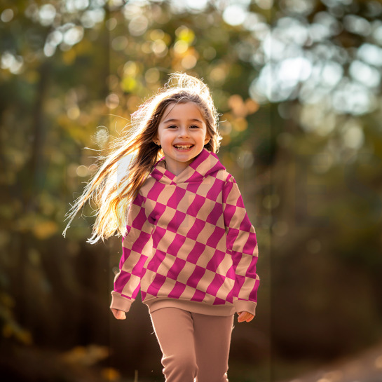 SOFT SWEAT RUITEN PERZIK / ROZE #7