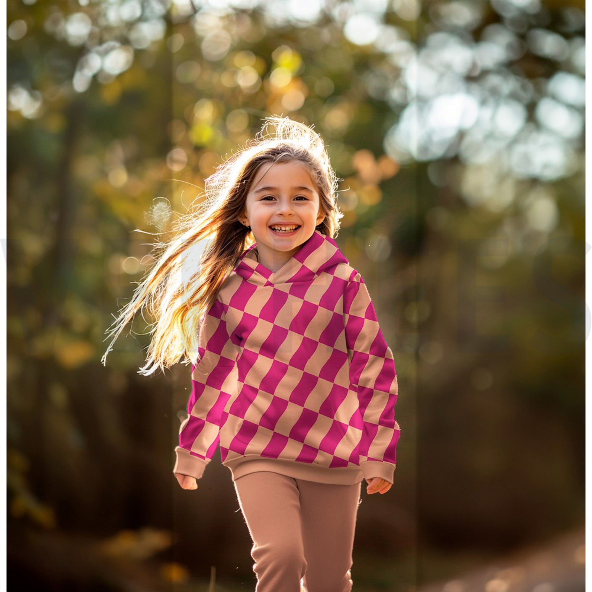 SOFT SWEAT CHECK PINK / BROWN (high resolution) #7