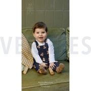 JERSEY GOTS DIGITAL TEDDY BEARS NAVY (thumbnail) #7