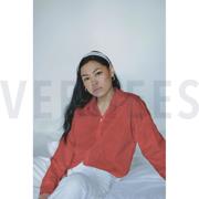 EYELET STRETCH DARK MINT (thumbnail) #7