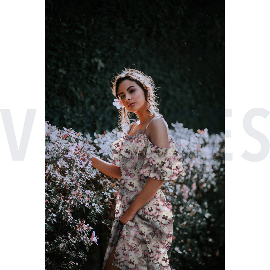 RADIANCE DIGITAL FLOWERS TAUPE #7