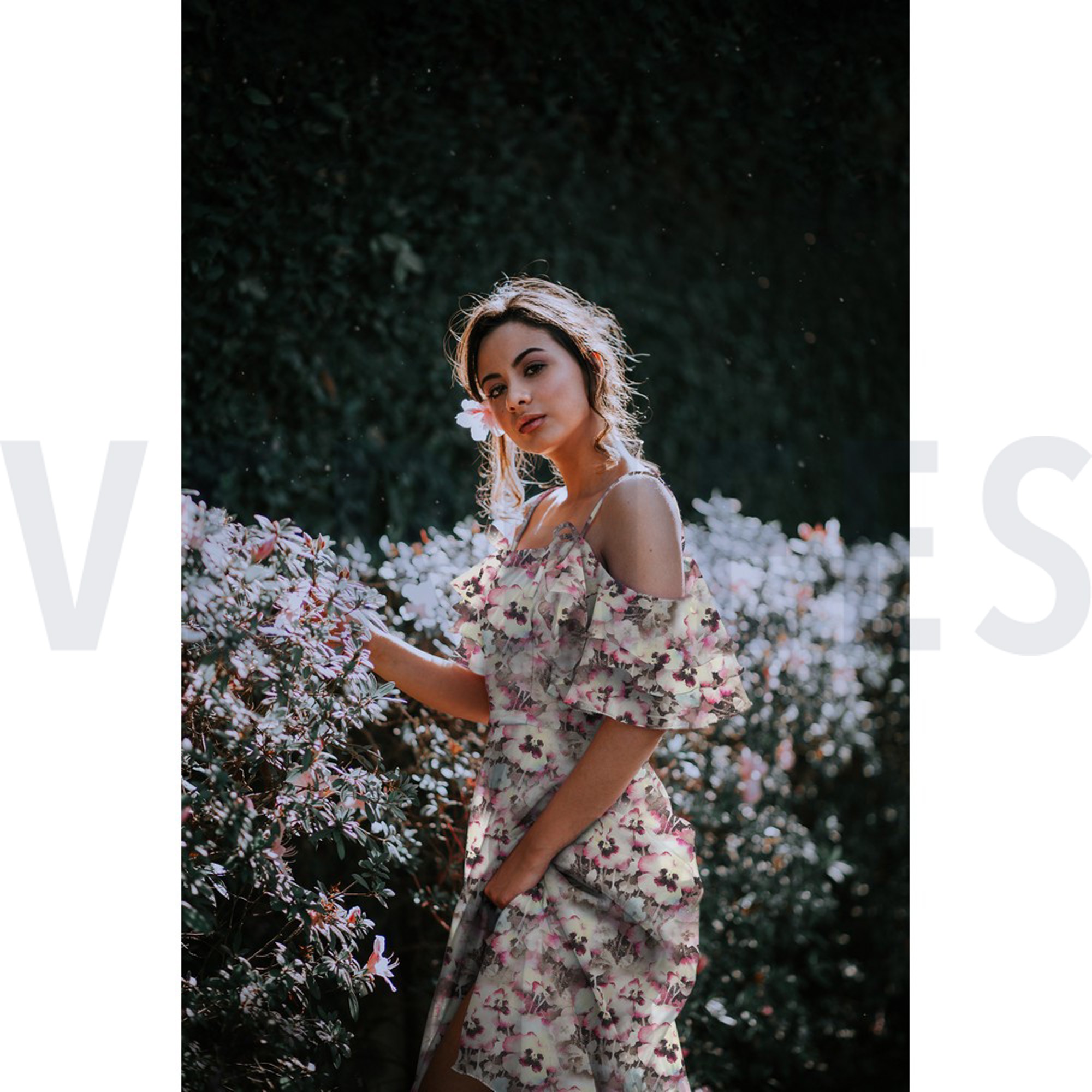 RADIANCE DIGITAL FLOWERS TAUPE (high resolution) #7