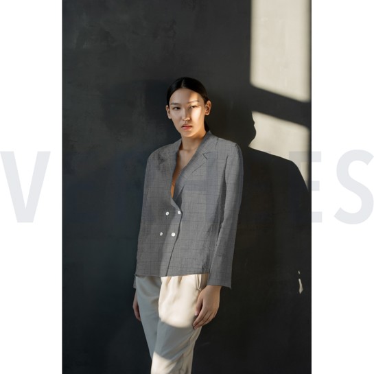 PRINCE DE GALLES BLACK/BROWN #7