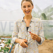 COTTON VOILE DIGITAL FLOWERS MULTICOLOUR (thumbnail) #7