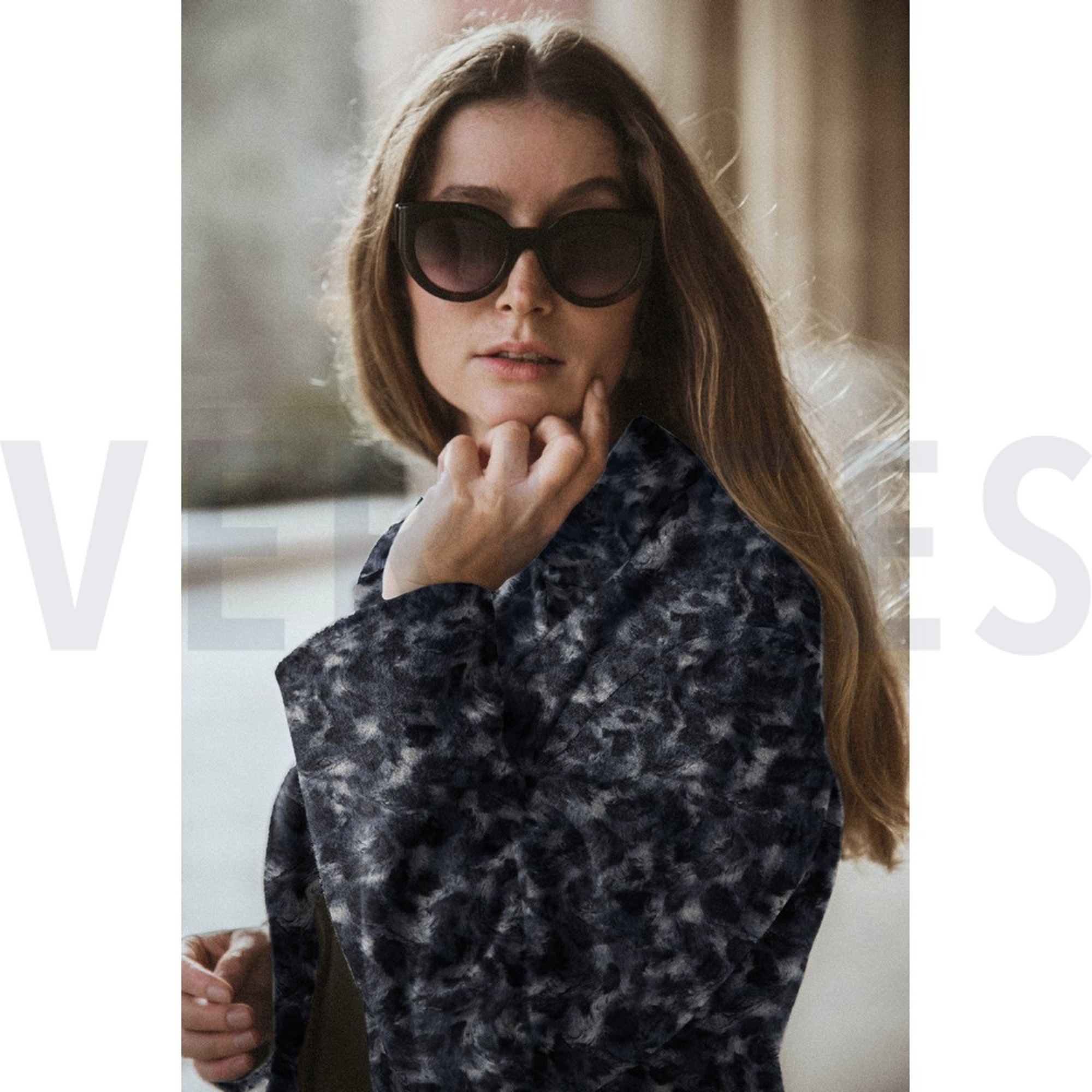 FAUX FUR ANIMAL NAVY (high resolution) #7