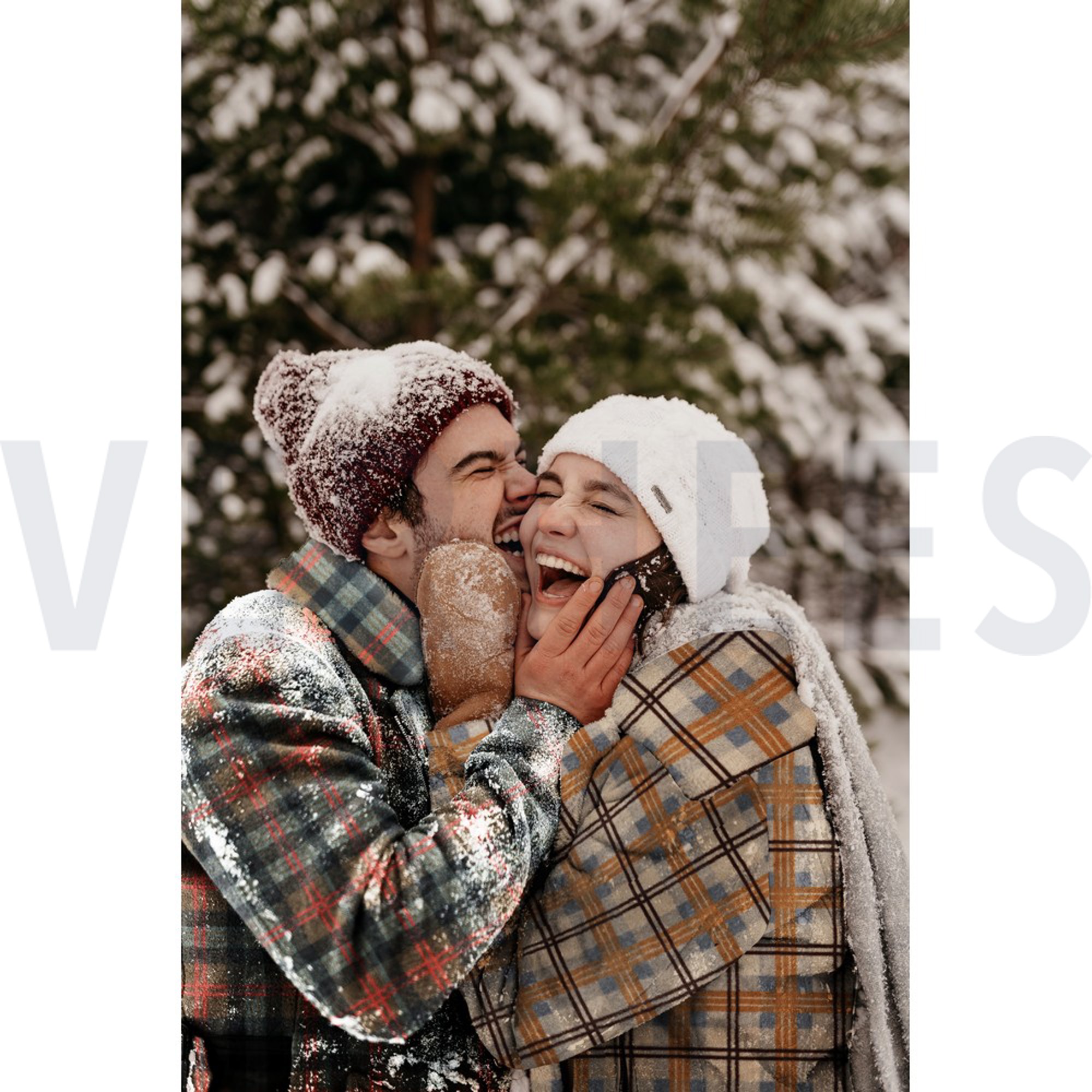 FAUX FUR CHECK SAND (high resolution) #7