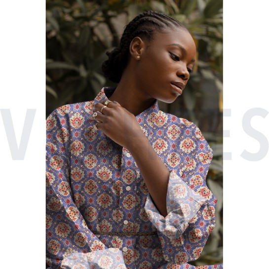 VISCOSE RADIANCE DIGITAAL PAISLEY MULTICOLOR #7