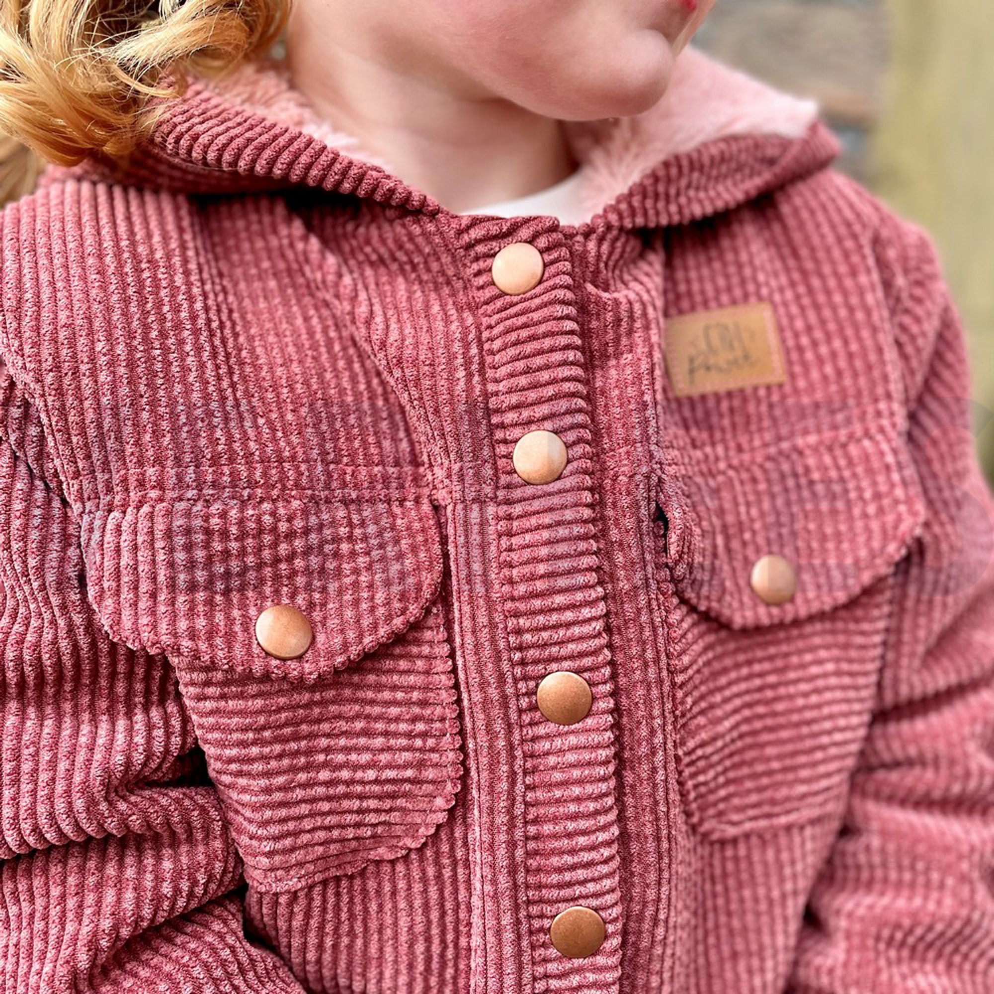 CORDUROY BUBBLE DARK ROSE (high resolution) #7