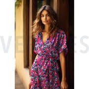 VISCOSE LUREX DIGITAL FLOWERS PINK (thumbnail) #7