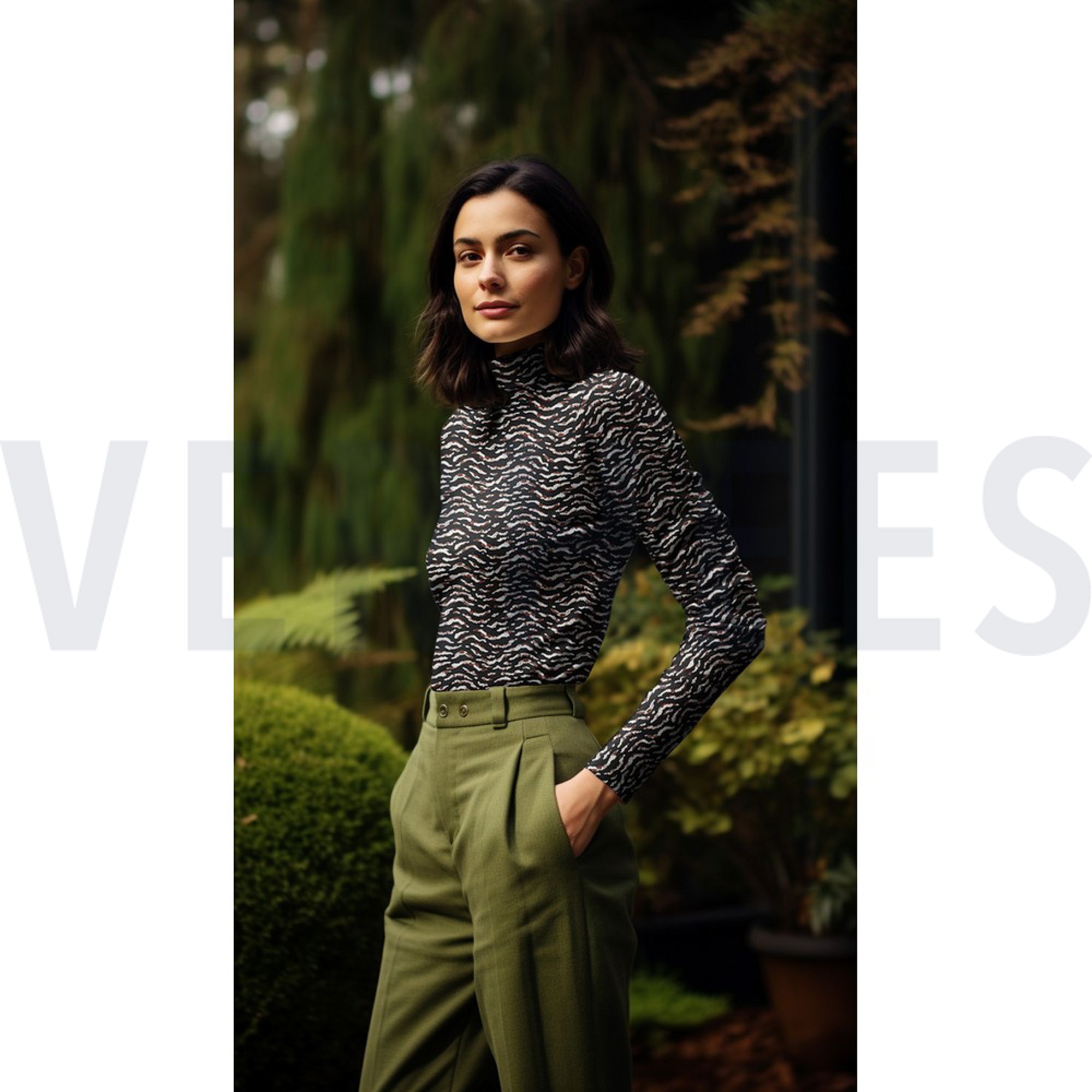 VISCOSE JERSEY DIGITAL ANIMAL SKIN BLACK (high resolution) #7