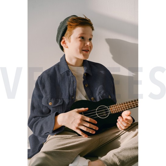 KNITTED JEANS NAVY #7