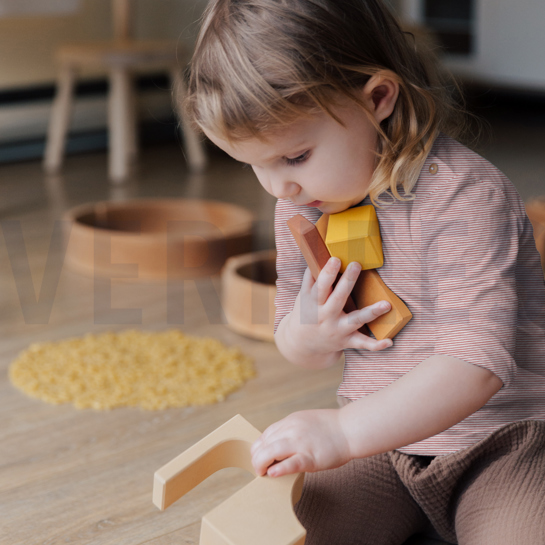 JERSEY GARENGEVERFD STREPEN SCHADUWBLAUW #7