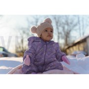 FAUX FUR WITH TULE MULTI COLOUR BLUE SHADOW (thumbnail) #7