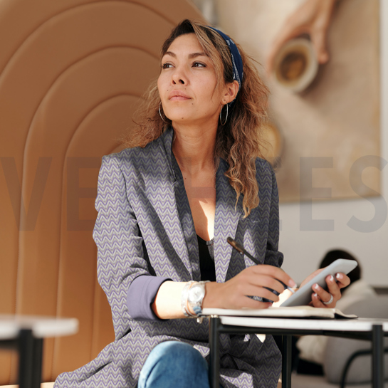 JACQUARD GRAPHIC LILAC BEIGE #7