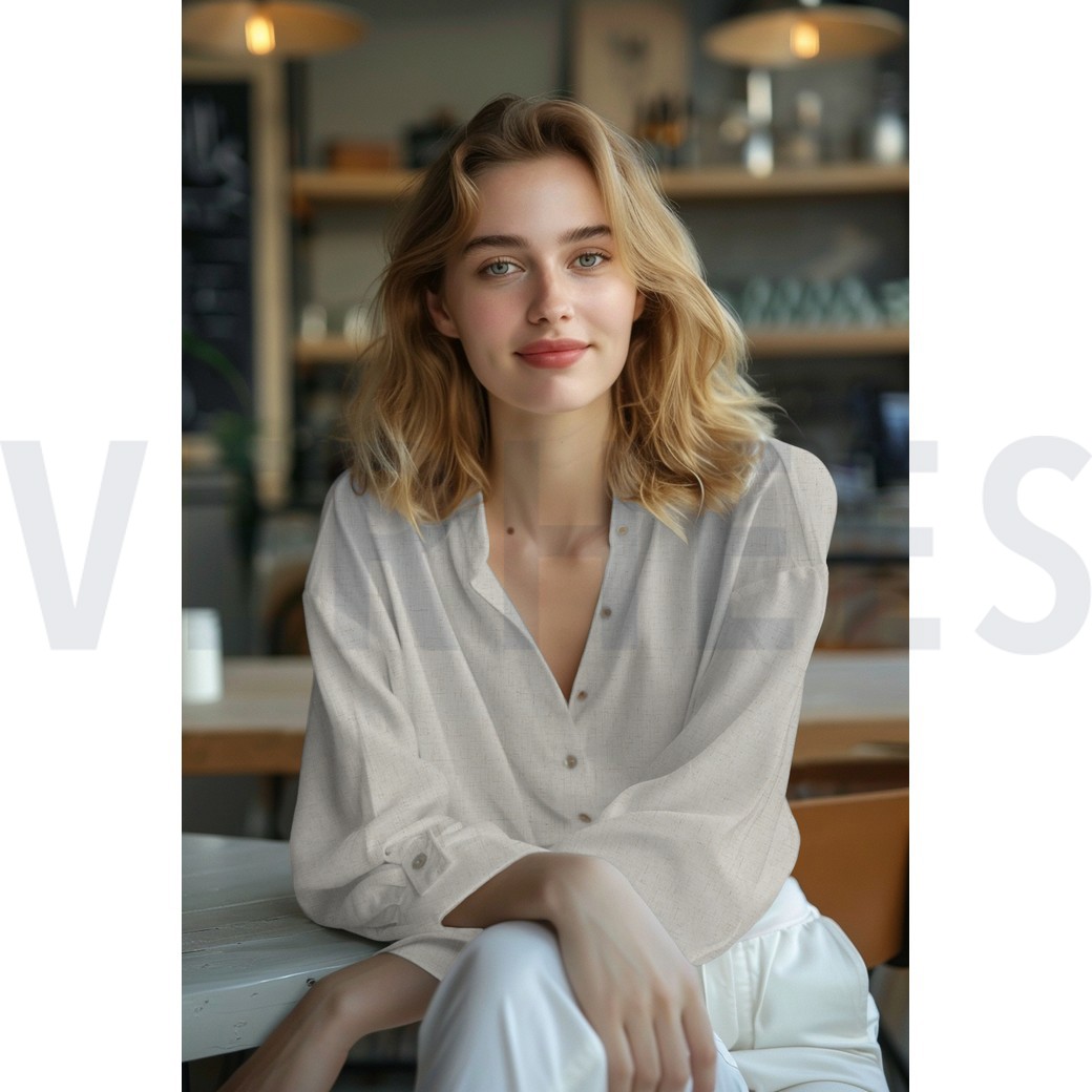 LINEN VISCOSE WASHED NATURAL #7