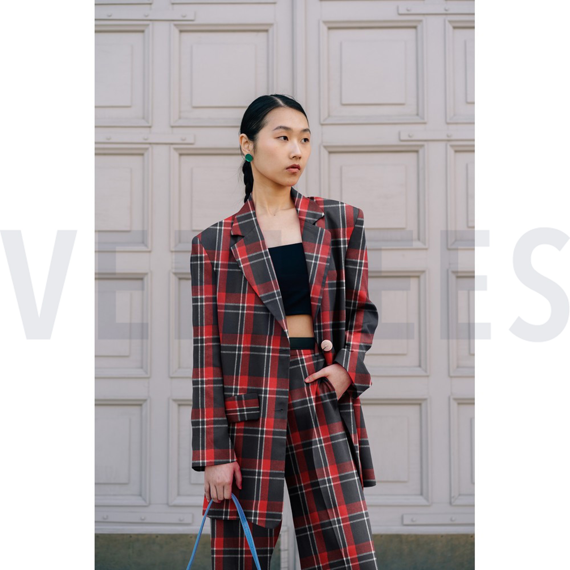 BRUSHED CHECKS YARN DYED NAVY/ RED (high resolution) #7