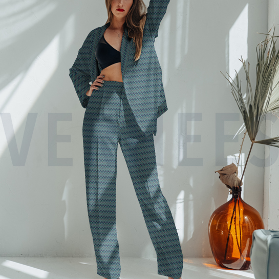 STRICK JACQUARD KIRSCHROT #7