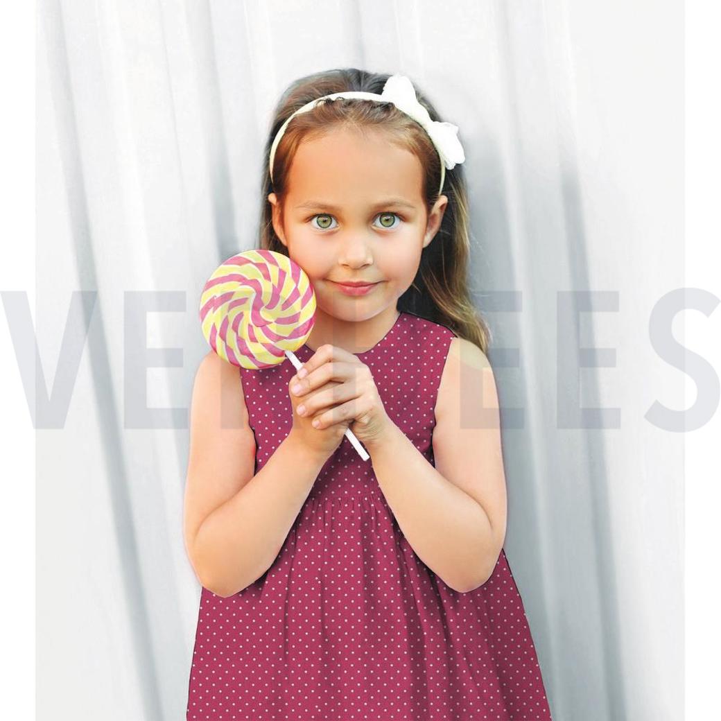 POPLIN PETIT DOTS BLUSH #7