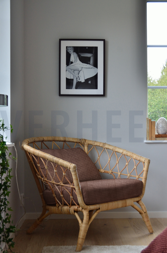 VELOURS DECO SQUARE BROWN #7