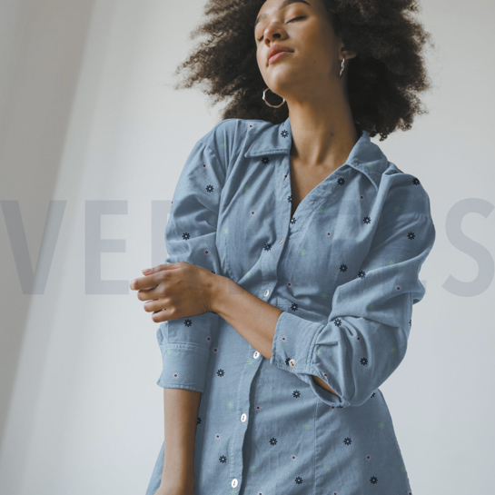 JEANS EMBROIDERY FLOWERS JEANS #7