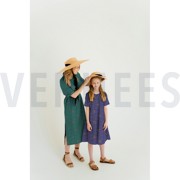 FINE POPLIN BROKEN STRIPE GREEN (thumbnail) #7