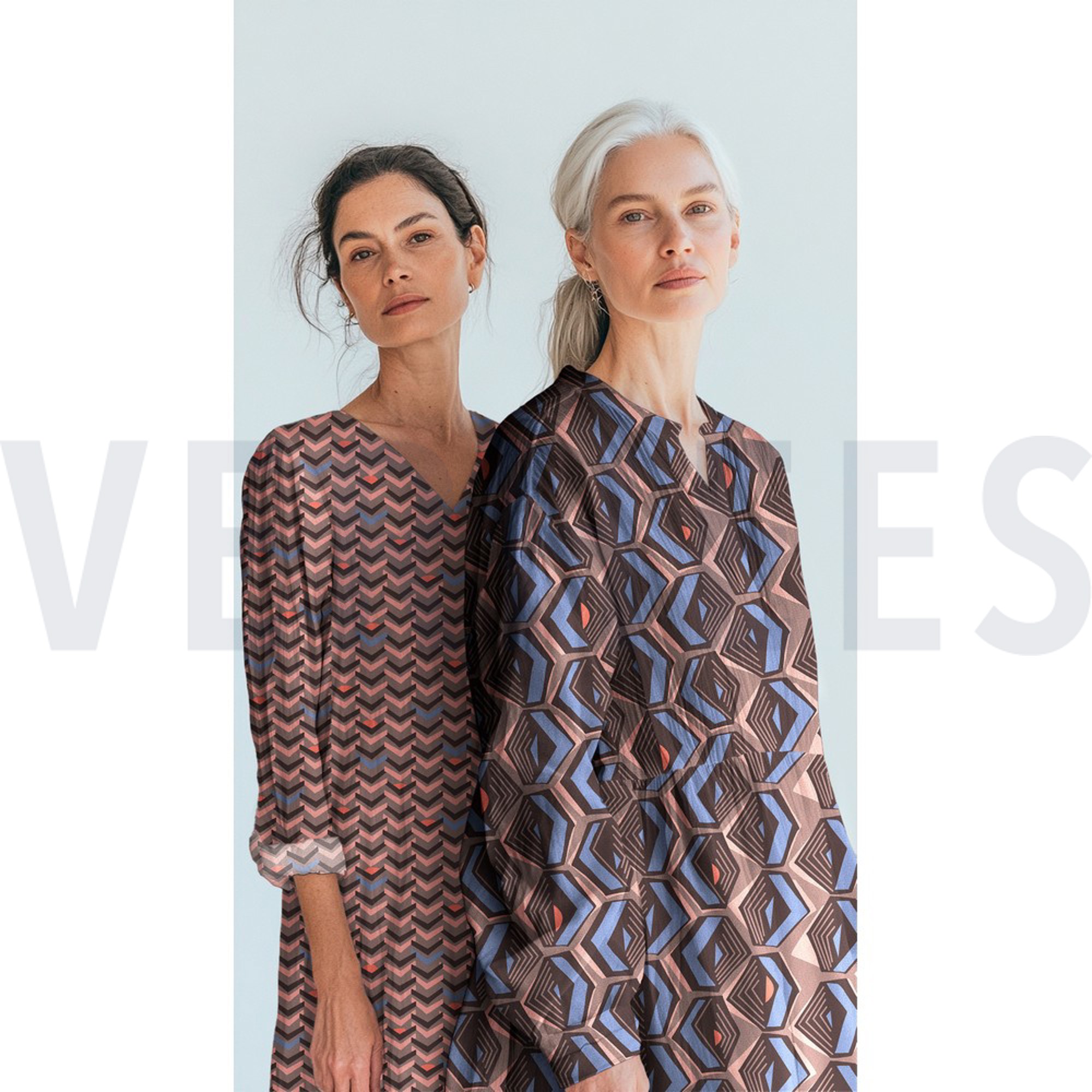 COTTON SATIN GEOMETRIC TAUPE (high resolution) #7