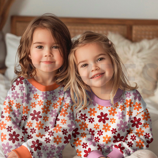 SOFT SWEAT BLOEMEN GEBROKEN WIT #7