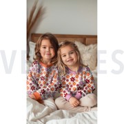 SOFT SWEAT FLOWERS ANTHRACITE (thumbnail) #7
