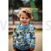 SWEAT DIGITAL ANIMALS BLUE (thumbnail) #7